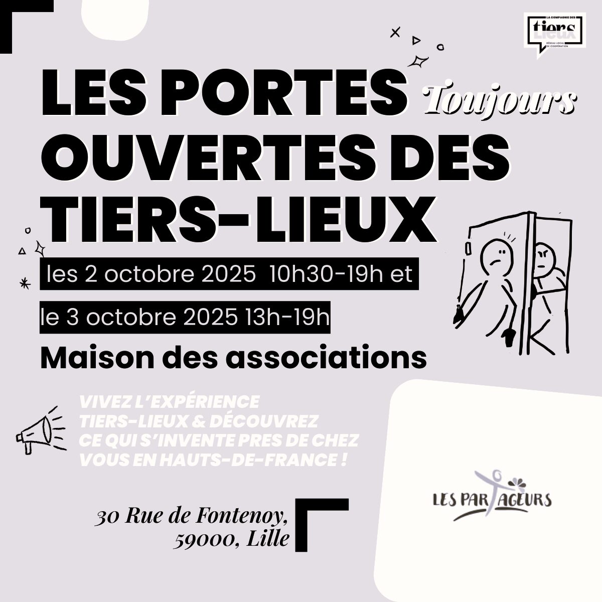 Affiche JPTO Partageurs